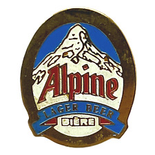 Alpine Lager Beer & Liquor Lapel Pin picture
