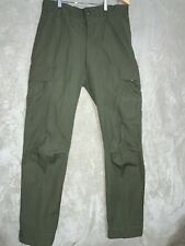 VINTAGE 70s Vietnam US Army Cold Weather Field Trousers Pants Men's OG 107 30x32 picture