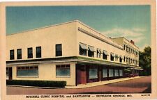 Mitchell Clinic Hospital & Sanitarium Excelsior Springs Missouri Postcard picture