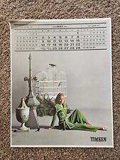 Vintage Timken Calendar May 1971 picture