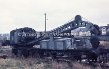 Original Railway Slide: Diesel Crane at Barry? (Not 100% Sharp)            A-251 picture