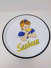 Vintage Sunbeam Bread White Serving Tray RARE  picture