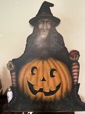Bonnie Barrett Halloween Witch Original Vintage Real Rare 43*37 picture