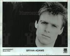 1988 Press Photo Singer Bryan Adams - hcp15411 picture