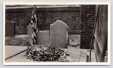 c1900s~Philadelphia PA~Benjamin Franklin's Father In-Law's Grave~John Read~Photo picture