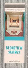 Matchbook Cover-Broadway Savings Detroit Michigan-3348 picture