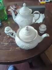 Vintage Royal Kent Coffee/ Tea Pots, Salt & Pepper Shaker Set picture