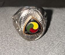 Vintage 1936 1946 AMERICAN MOTORCYCLE ASSOCIATION Gypsy Tour RING Adjustable AMA picture