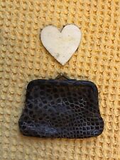 Vintage Real Snakeskin Purse Very Soft picture