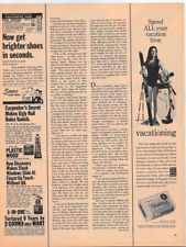 1969 Tampax Tampons Old Vintage Print Ad Advertising picture