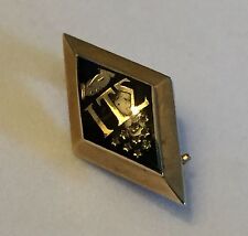 Vintage 14k Solid  Gold IOTA TAU SIGMA Fraternity Sorority Pin Badge picture