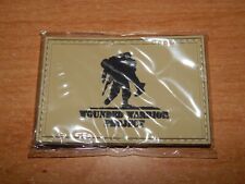 WOUNDED WARRIOR PROJECT WWP MILITARY THICK RUBBER PATCH 3
