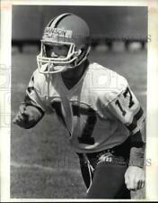 1985 Press Photo Shane Swanson, Wide Receiver - cvb46209 picture