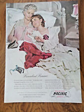 1947  Balanced Pacific Sheets Ad  Remembered Romance picture