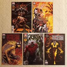 Venom Annual 1 Wal-Mart Exclusive Variant lot of 5 NM Scream 1 Toxin 1 Marvel picture