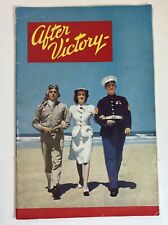Vintage 1943 WWII Military “AFTER VICTORY” Florida Brochure NAVY Army AIR FORCE picture