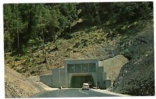 Crescent City California Randolph Collier Tunnel 1950-60s car vintage postcard picture