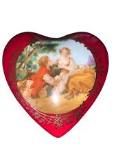 Vintage R S Prussia Jewelry Trinket Powder Box Heart Shaped picture