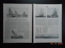 1926 Star Class International Series sailing yachting race Long Island Sound picture