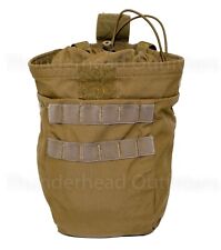 USGI MOLLE Roll-Up DUMP POUCH Coyote Brown 10-Mag USMC w/ Cord Lock VGC picture
