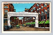 Providence RI- Rhode Island, Tercentennary Arch, Antique, Vintage Postcard picture
