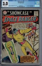 CGC 3.0 SHOWCASE #15 SPACE RANGER 1ST APPEARANCE 1958 OFF-WHITE PAGES picture