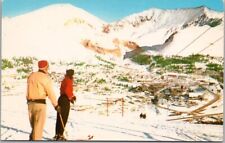 c1950s COLORADO Skiing Postcard 