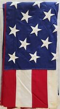 Large Best Valley Forge 100% Cotton Bunting 50 Stars USA  FLAG  VTG  58 