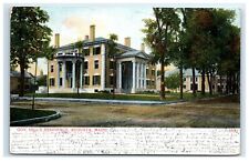 Postcard Gov Hill's Residence, Augusta ME udb 1906 G23 picture