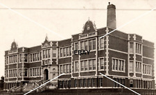 Vintage RPPC Postcard Highschool Aurora MN BW AZO picture