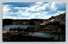 POSTCARD LIBBY AND LEWIS LAKES WYOMING picture