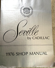 VINTAGE 1976 SEVILLE CADILLAC SHOP REPAIR MANUAL NEXT DAY SHIPPING picture