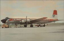 F.A.A. DC-6B ~ Historical Aircraft Postcard #318 ~ airplane picture