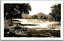 RPPC Highway 16 Near Kerrville Texas TX 1942 Postcard G14 picture