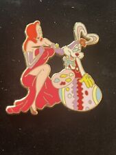 DISNEY PIN ROGER RABBIT & JESSICA PAINTING EASTER EGG LE 250 NOC picture