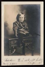 Postcard Young Child July 3rd, 1912  RPPC picture