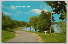 Postcard - Puckaway Lake, Wisconsin - Posted in 1968, Creases (M7p) picture