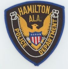 ALABAMA AL HAMILTON POLICE NICE SHOULDER PATCH SHERIFF picture