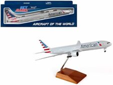 Skymarks American Airlines 777-300ER 1/200 Scale with WOOD Stand & Gears N718AN picture