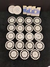 Vintage Lot of 19 Mixed ViewMaster Stereo Reels. picture