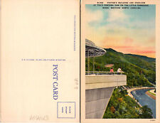Visitor's building TVA's Fontana Dam Western NC Postcards unused 51584 picture