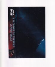 Topps CHROME STAR WARS THE FORCE AWAKENS REFRACTOR #75 REPORTING TO SUPREME picture