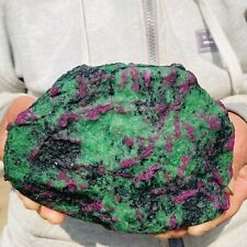 2.8lb Amazing Large Ruby Zoisite Gemstone Natural Mineral Rough Display Specimen picture