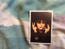 Siouxsie Sioux Banshees #110 1985 Smash Hits Magazine Sticker Collection Panini picture