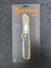 Gerber Pledge Urban Blue Clip Folding Knife New 013658164512 Blue Stainless picture