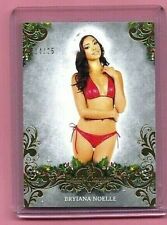      2019 BENCHWARMER BRYIANA NOELLE HAPPY HOLIDAYS CARD #14/25 NRMT-MT  picture