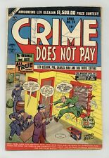 Crime Does Not Pay #74 VG 4.0 1949 picture