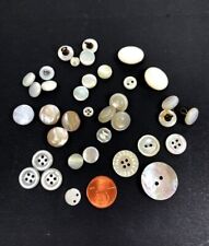 Collection of vintage Mother of Pearl buttons picture