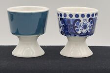 Vintage EGG CUPS - Lot of 2 - 1 ARABIA - Made in Finland MCM Pottery picture