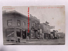 Vintage Postcard Bangor, Michigan 1910 Baseball Today Banner Main Street picture